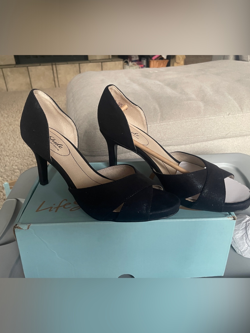Life Stride MyKonos Black sparkle